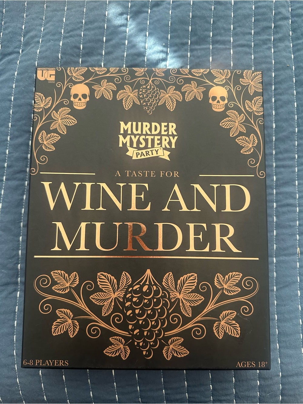University Games Murder Mystery Party A Taste For Wine and Murder